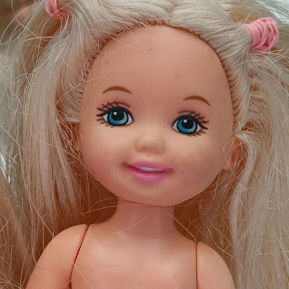 Mattel Barbie 2 Chicken Pox Kelly - Princess & Pauper Kelly No Clothes Vintage - Picture 12 of 13